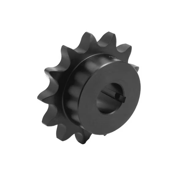 Sprocket, 1/4-in. Pitch, 14 Hardened Teeth, 1/4-in. Finished Bore with Keyway & Set Screws, Tritan, Mfr#: 25BS14H X 1/4